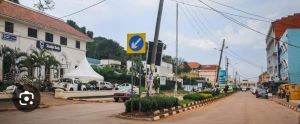 view of Entebbe town